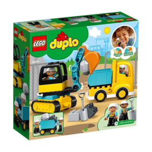 Lego Duplo: Truck & Tracked Excavator