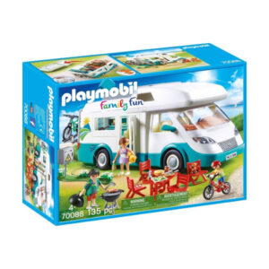 Playmobil Family Fun: Αυτοκινούμενο Οικογενειακό Τροχόσπιτο