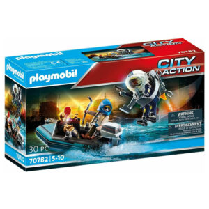 Playmobil City Action Jet Pack with Boat για 5-10 ετών