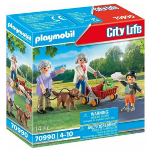 Playmobil City Life Παππούς και Γιαγιά με Εγγονάκι για 4-10 ετών