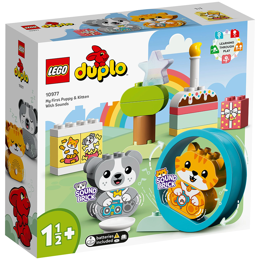 Lego Duplo My First Puppy And Kitten With Sounds για 1.5+ ετών