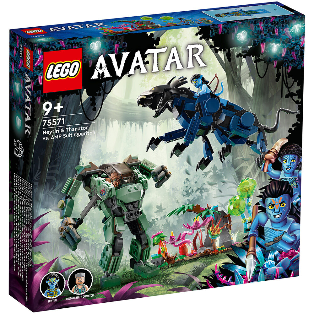 Lego Avatar Neytiri & Thanator vs. AMP Suit Quaritch για 9+ ετών