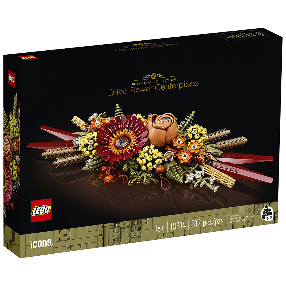 Lego Icons Dried Flower Centerpiece για 18+ ετών