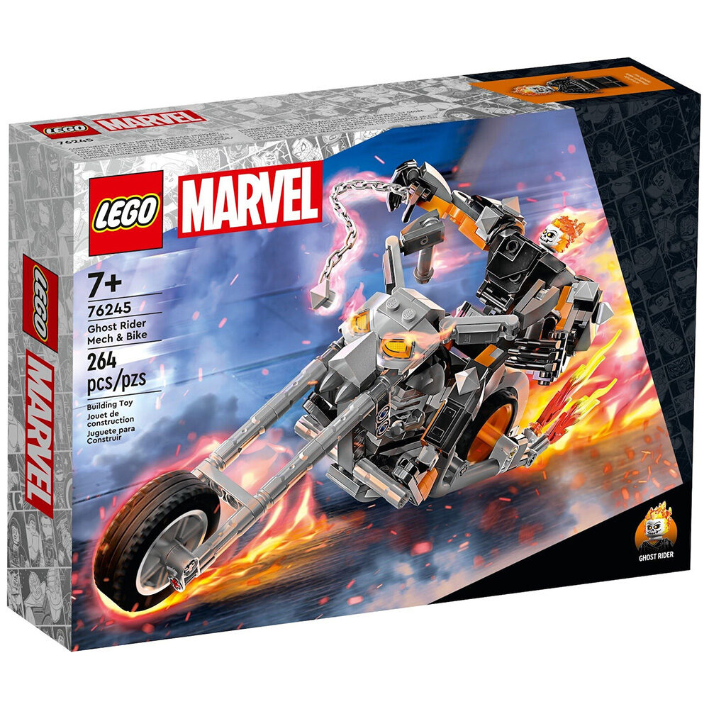 Lego Super Heroes Ghost Rider Mech & Bike για 7+ ετών