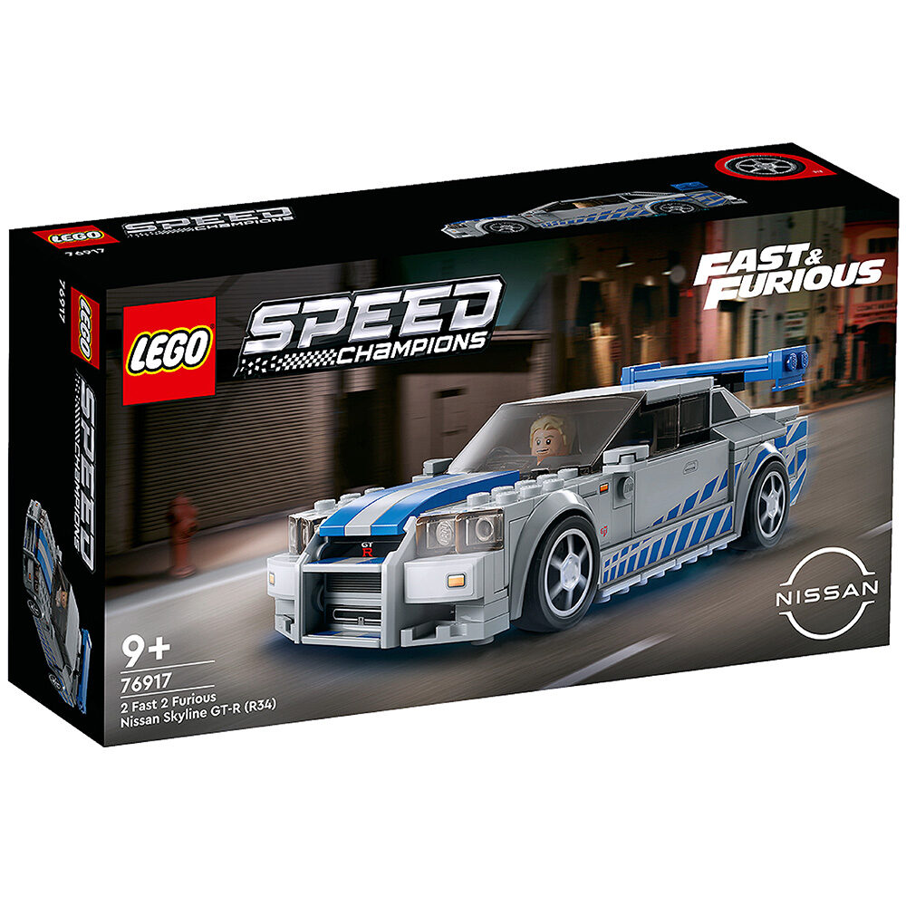 Lego Speed Champions 2 Fast 2 Furious Nissan Skyline GT-R (R34) για 9+ ετών