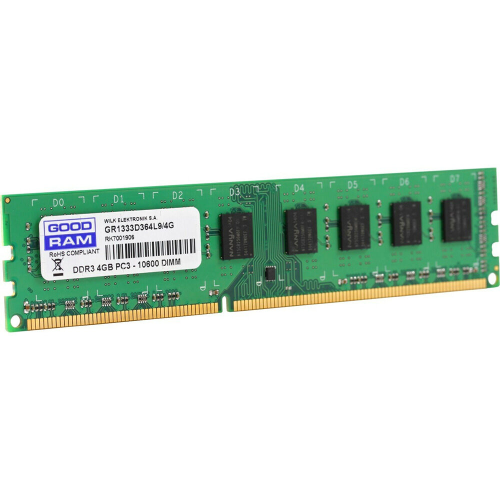 GoodRAM 8GB DDR3 RAM με Ταχύτητα 1600 για Desktop